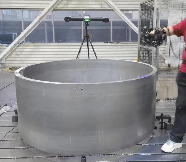 Revolutionizing Wind Power Industry: Enhancing Stator Frame Processing with 3D Scanning Technology