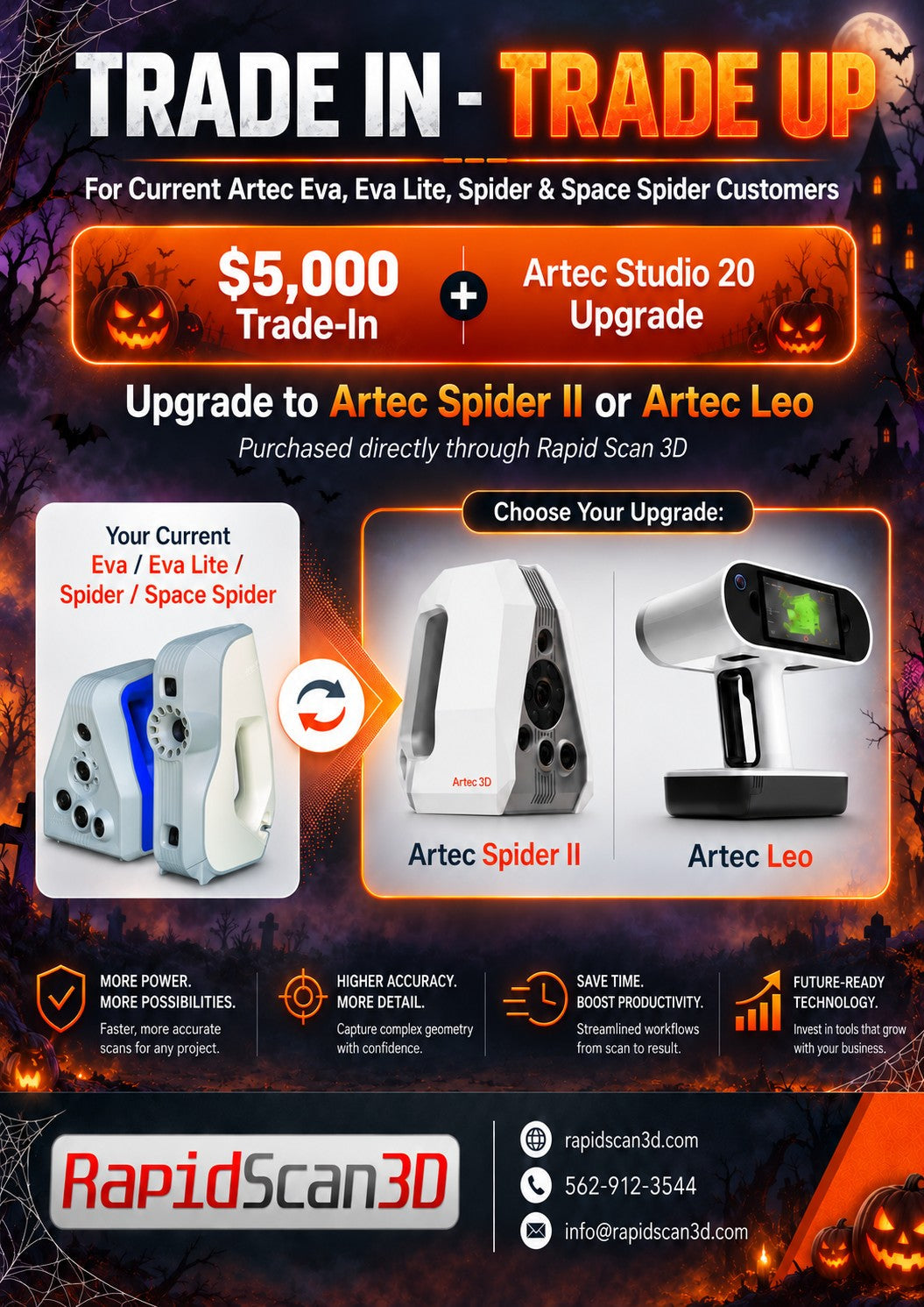 Artec 3D Trade In - Trade Up