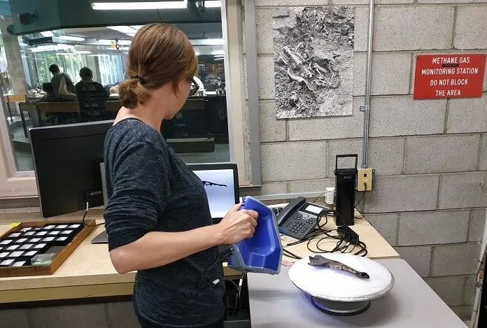 3D Scanning at La Brea Tar Pits with Artec Space Spider