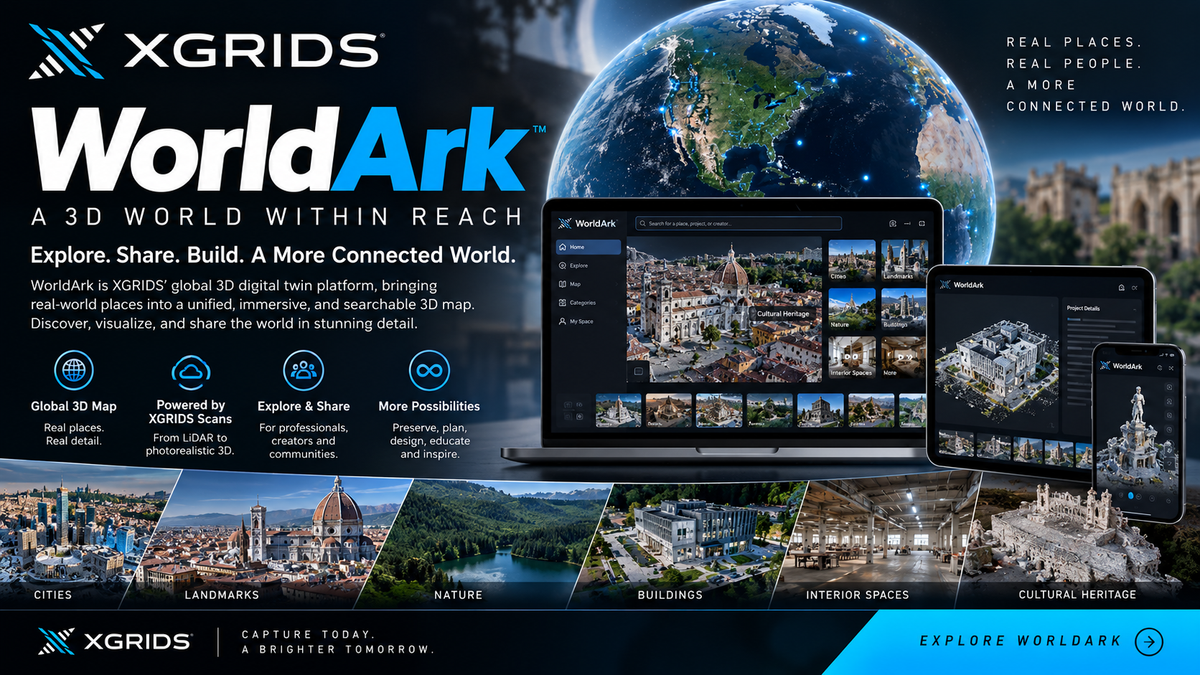 XGRIDS Sample Data - WorldArk