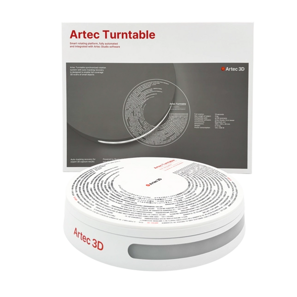 Artec Turntable - Rapid Scan 3D