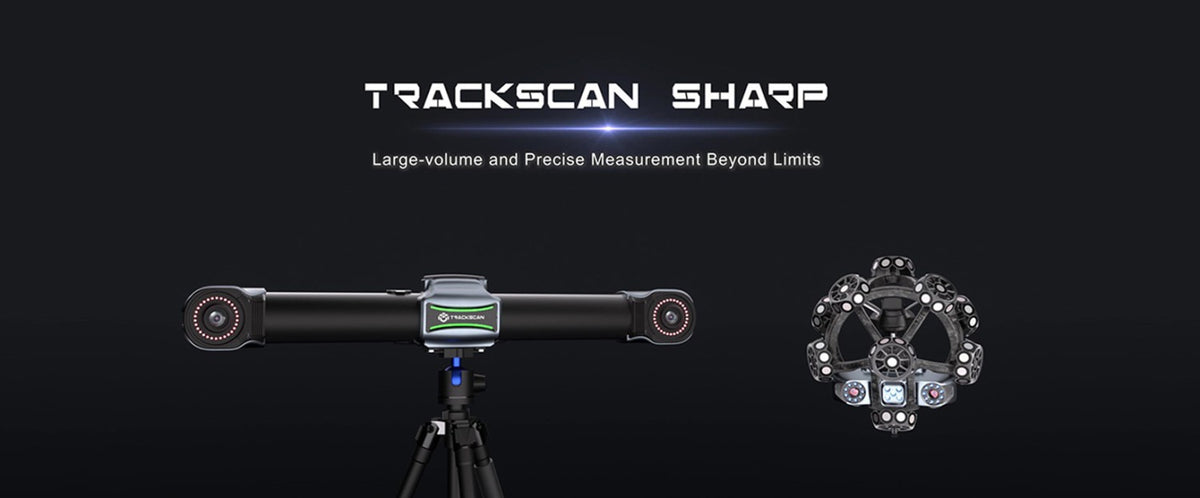TrackScan Sharp-S Optical 3D Scanning System
