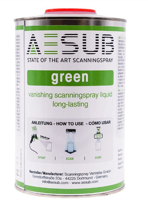 AESUB 3DTOOLS 3D Scanner Spary for Revopoint 3D Mauritius